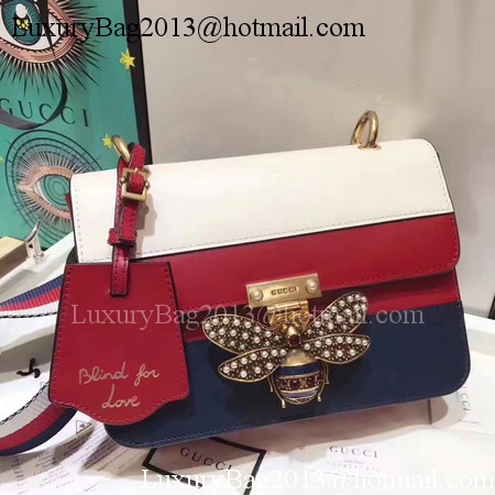 Gucci Broadway Leather mini Bag 476542 Red