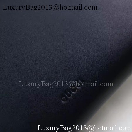 Gucci Calfskin Leather Clutch 477627 Black
