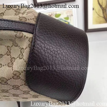 Gucci Classic Bucket Bag Original GG Canvas 381597 Black