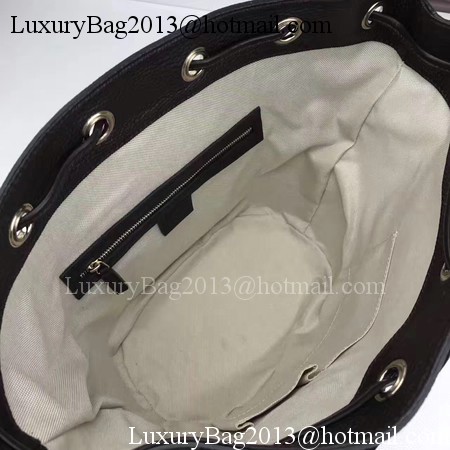 Gucci Classic Bucket Bag Original GG Canvas 381597 Black