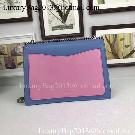 Gucci Dionysus Lichee Original Leather Shoulder Bag 403348 Blue