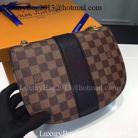 Louis Vuitton Damier Ebene Canvas WIGHT N64419 Black