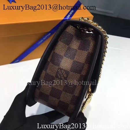 Louis Vuitton Damier Ebene Canvas WIGHT N64419 Black