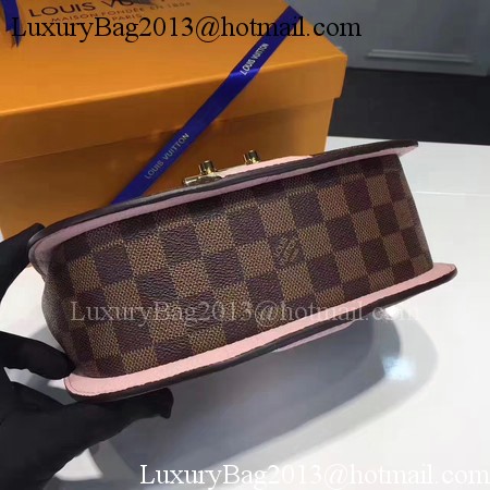 Louis Vuitton Damier Ebene Canvas WIGHT N64419 Pink