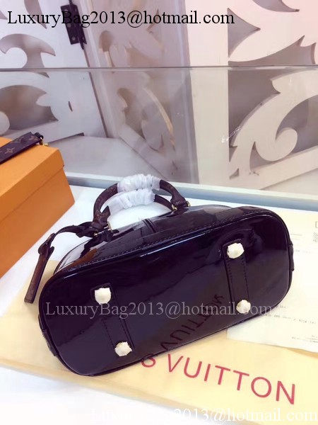 Louis Vuitton Monogram Vernis ALMA BB M54785 Purple