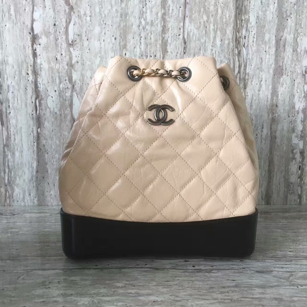 Chanel Sheepskin Leather Backpack 93825 Light Pink