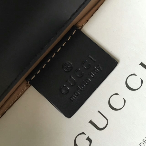Gucci Now PYTHON Shoulder Bag 453753 Black