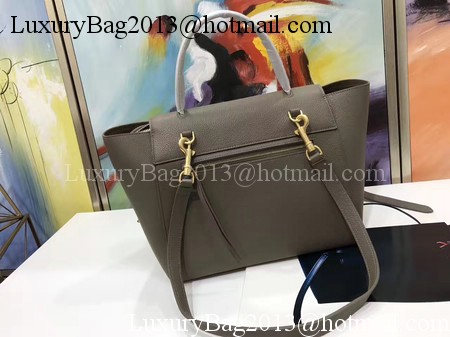 Celine Belt Bag Original Litchi Leather C3349 Grey