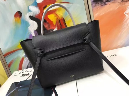 Celine Belt Bag Original Palm Skin Leather C3349 Black