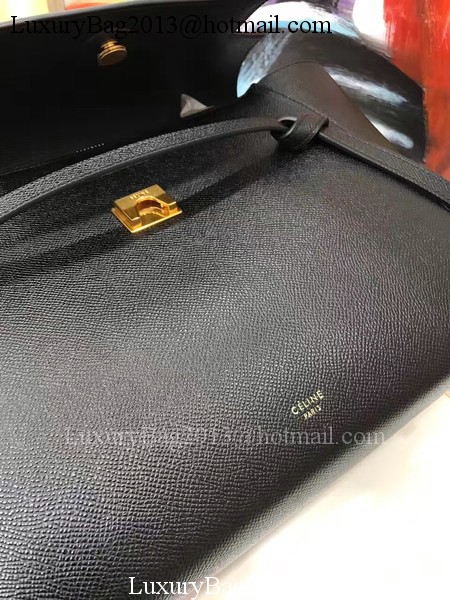 Celine Belt Bag Original Palm Skin Leather C3349 Black