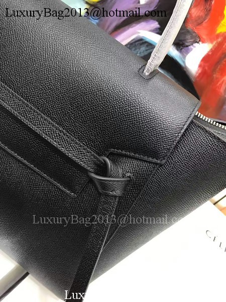 Celine Belt Bag Original Palm Skin Leather C3349 Black