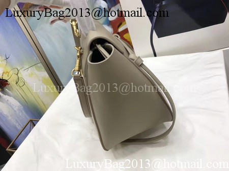 Celine Belt Bag Original Palm Skin Leather C3349 Light Grey