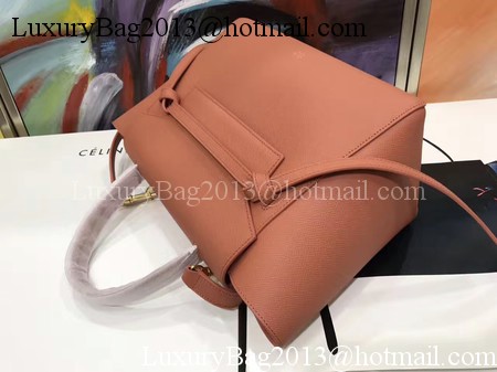 Celine Belt Bag Original Palm Skin Leather C3349 Orange