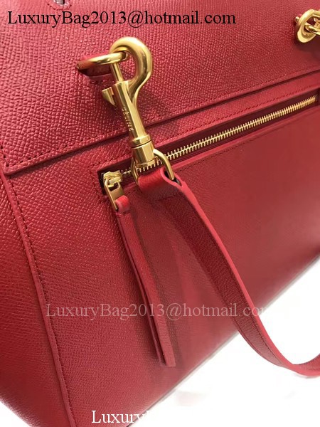 Celine Belt Bag Original Palm Skin Leather C3349 Red