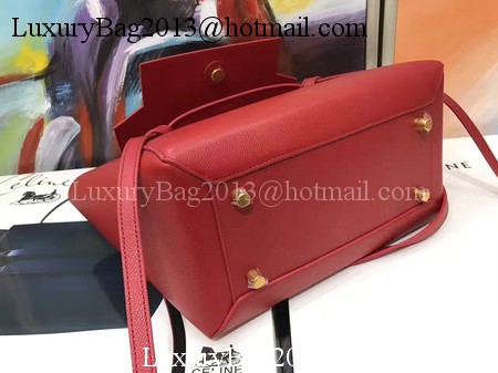 Celine Belt Bag Original Palm Skin Leather C3349 Red