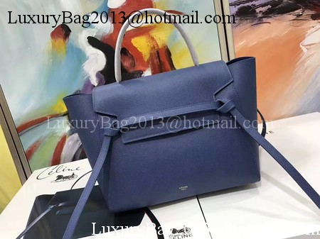 Celine Belt Bag Original Palm Skin Leather C3349 Royal