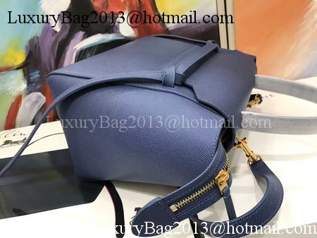 Celine Belt Bag Original Palm Skin Leather C3349 Royal