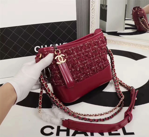 Chanel Gabrielle Mini Shoulder Bag 8122 Red