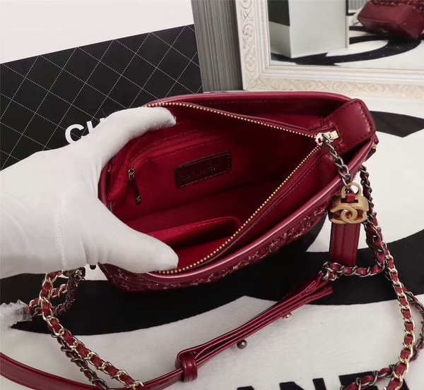 Chanel Gabrielle Mini Shoulder Bag 8122 Red