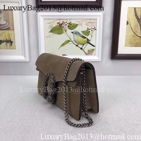 Gucci Dionysus Velvet Super mini Bag 476432 Apricot