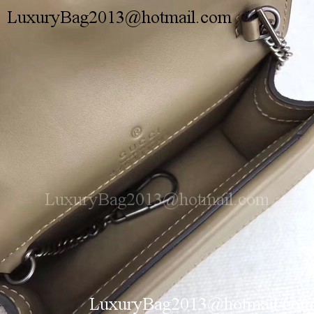 Gucci Dionysus Velvet Super mini Bag 476432 Apricot