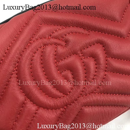 Gucci GG Marmont Cosmetic Case 476165 Red