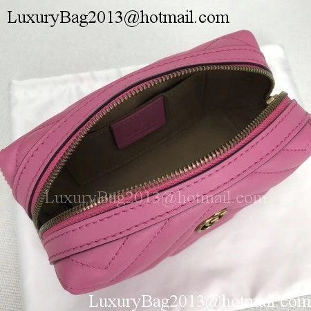 Gucci GG Marmont Cosmetic Case 476165 Rose