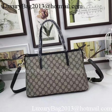 Gucci GG Supreme Canvas Tote Bag 353440 Black