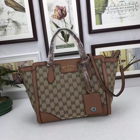 Gucci GG Supreme Canvas Tote Bag 368925 Brown