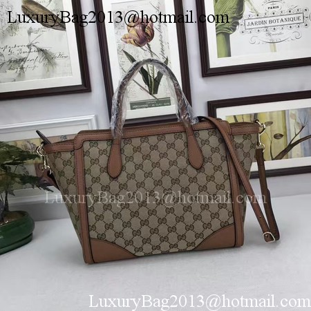 Gucci GG Supreme Canvas Tote Bag 368925 Brown