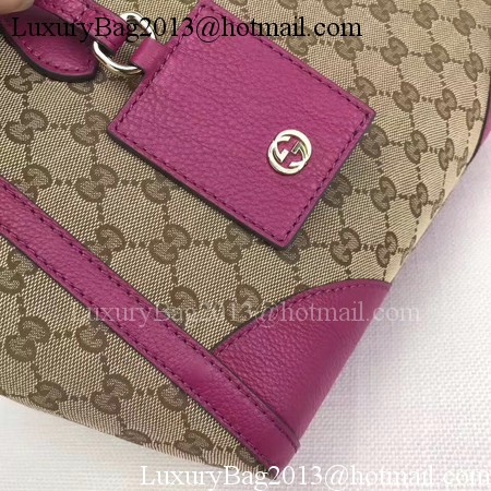 Gucci GG Supreme Canvas Tote Bag 368925 Rose