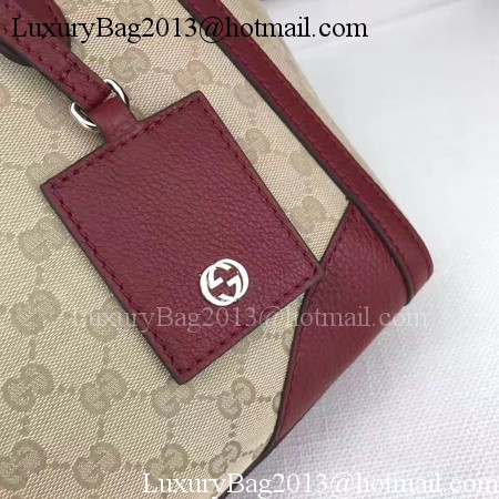 Gucci GG Supreme Canvas Tote Bag 368925 Wine