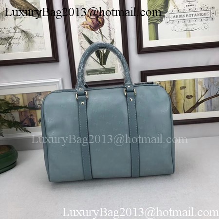 Gucci Joy Boston Bag PVC 193603 Light Blue