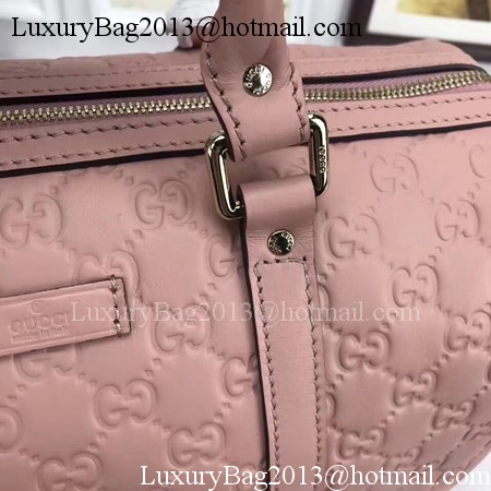 Gucci Joy Boston Bag Signature Leather 193603 Pink