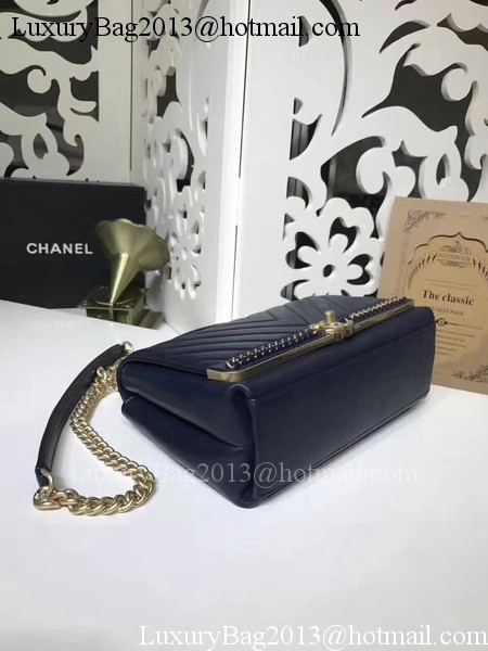 Chanel Classic Flap Bag Original Leather A91845 Black