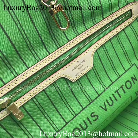 Louis Vuitton MONOGRAM Canvas NEVERFULL MM M41050 Green