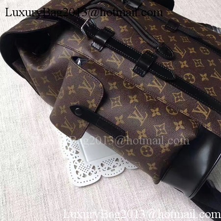 Louis Vuitton Monogram Macassar Canvas CHRISTOPHER PM M43735