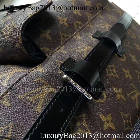 Louis Vuitton Monogram Macassar Canvas CHRISTOPHER PM M43735