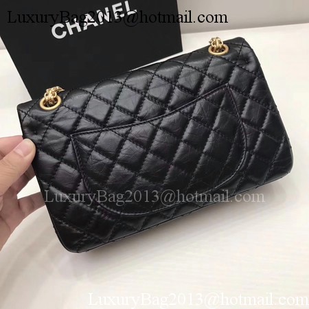 Chanel 2.55 Series Flap Bags Original Leather A1112 Black