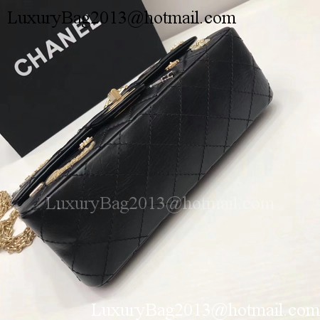 Chanel 2.55 Series Flap Bags Original Leather A1112 Black