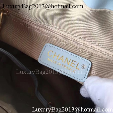 Chanel Hobo Bag Original Sheepskin Leather A94889 Blue