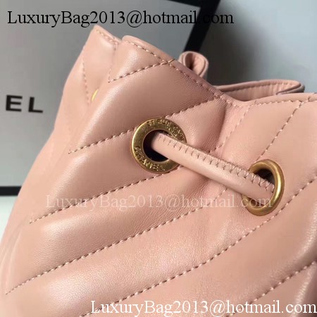 Chanel Hobo Bag Original Sheepskin Leather A94889 Pink