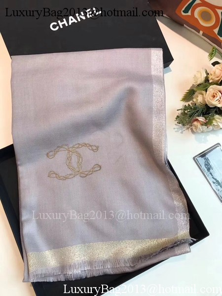 Chanel Scarf CC2837 Grey