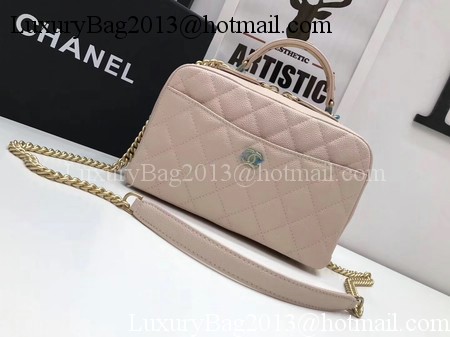 Chanel Shoulder Bag Original Cannage Pattern CHA6598 Apricot