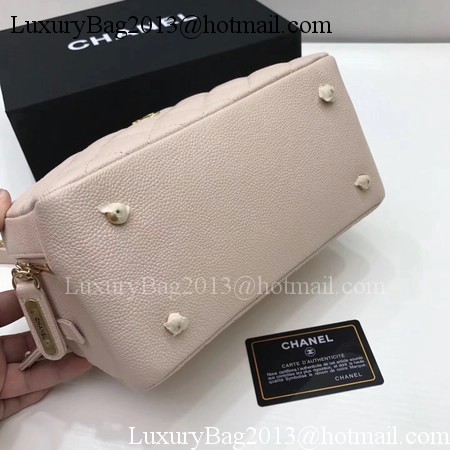 Chanel Shoulder Bag Original Cannage Pattern CHA6598 Apricot