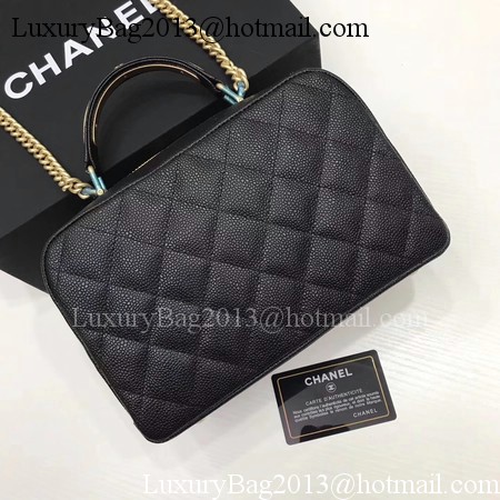 Chanel Shoulder Bag Original Cannage Pattern CHA6598 Black