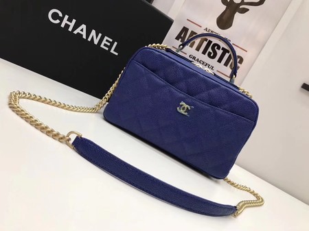 Chanel Shoulder Bag Original Cannage Pattern CHA6598 Blue