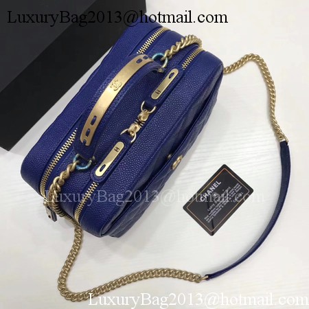 Chanel Shoulder Bag Original Cannage Pattern CHA6598 Blue