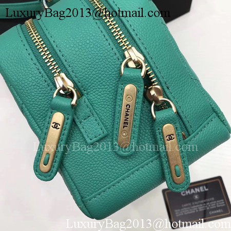 Chanel Shoulder Bag Original Cannage Pattern CHA6598 Green