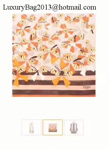 Fendi Scarf A2539 Brown